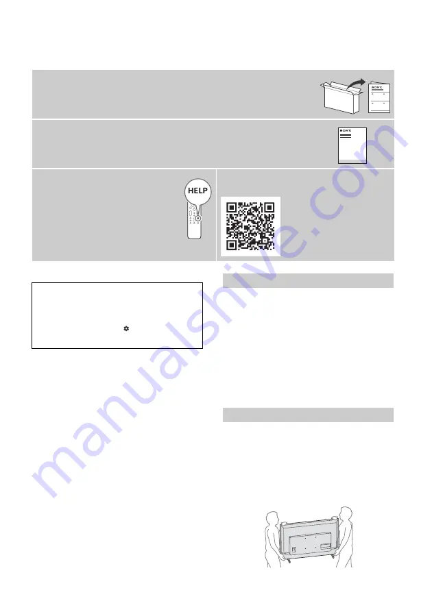 Sony BRAVIA KD-43X7 K Series Reference Manual Download Page 68