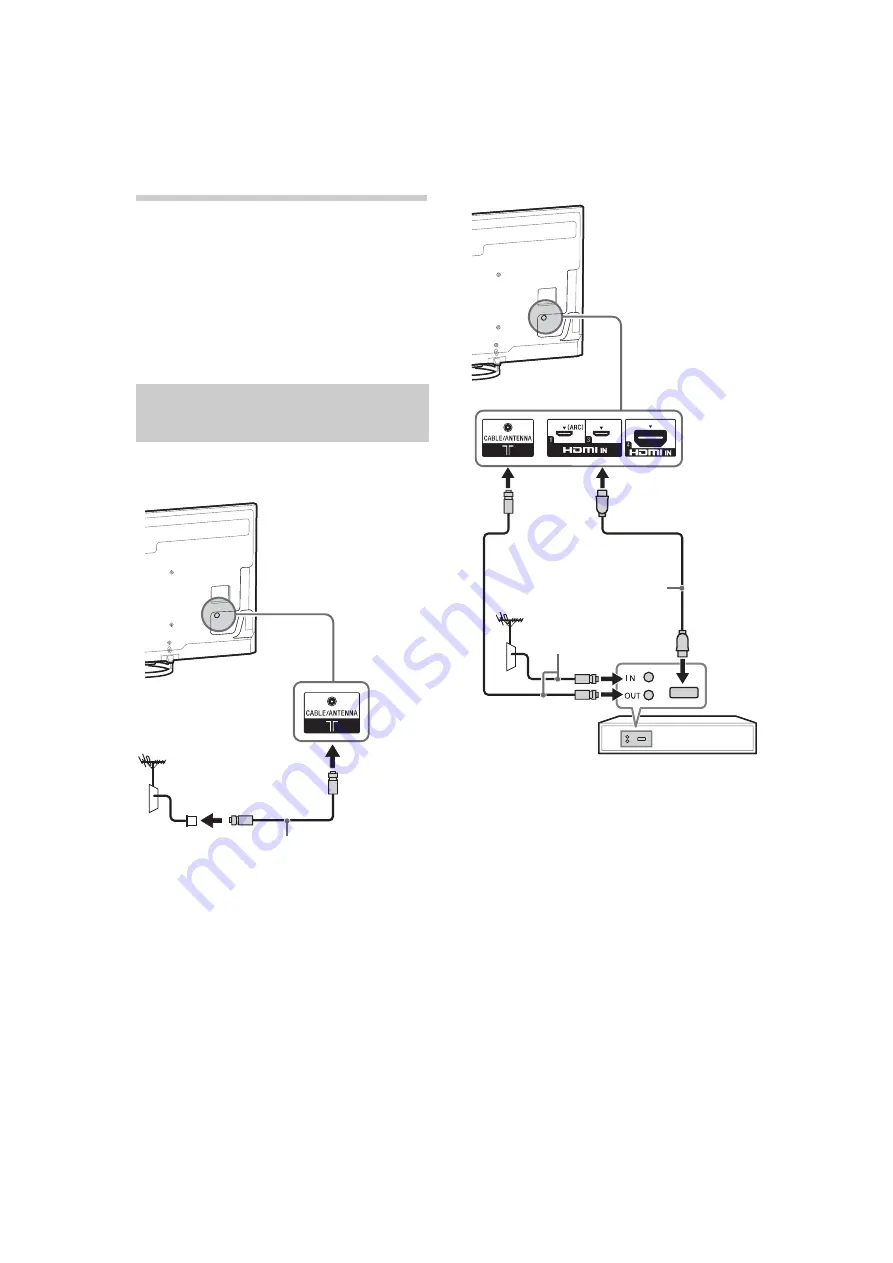 Sony Bravia KD-55X8504A Operating Instructions Manual Download Page 8