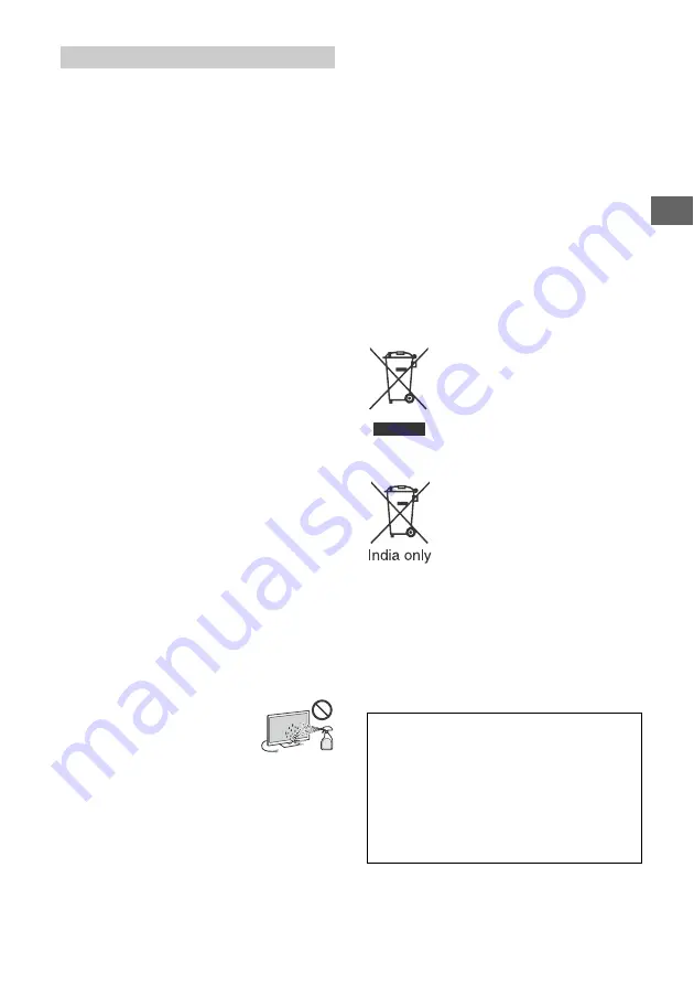 Sony Bravia KD-55X9300C Скачать руководство пользователя страница 5