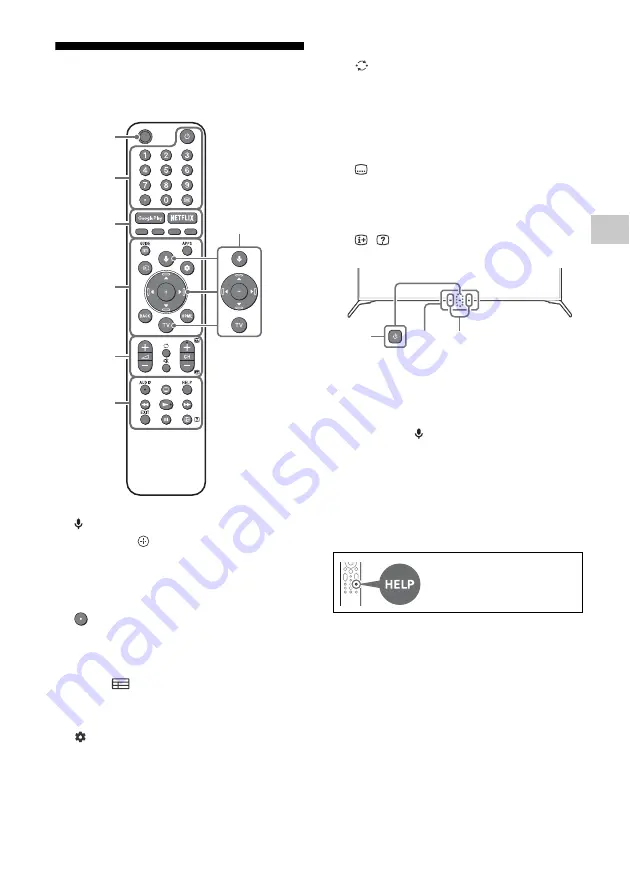 Sony BRAVIA KD-55X9500H Reference Manual Download Page 11