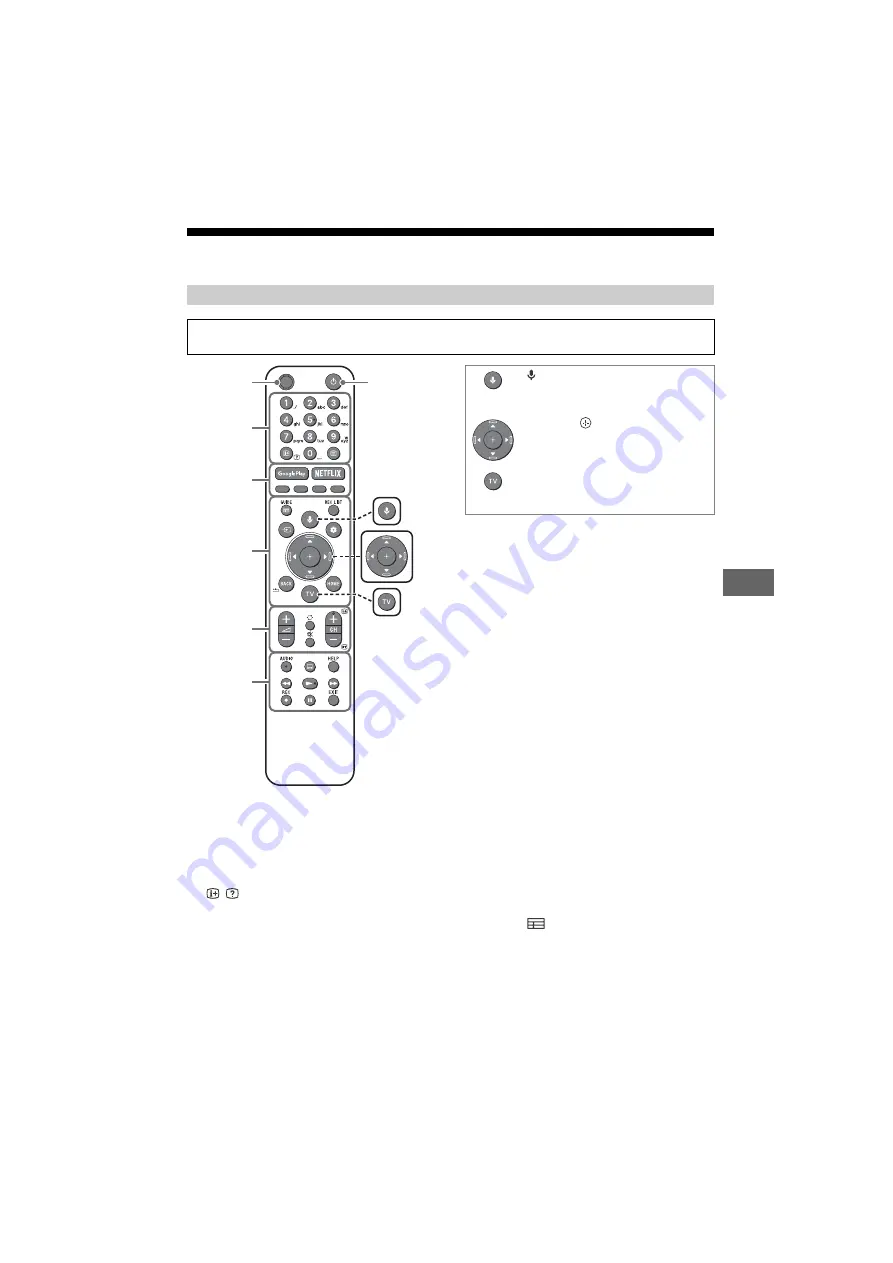 Sony BRAVIA KD-55XG85 Series Reference Manual Download Page 103