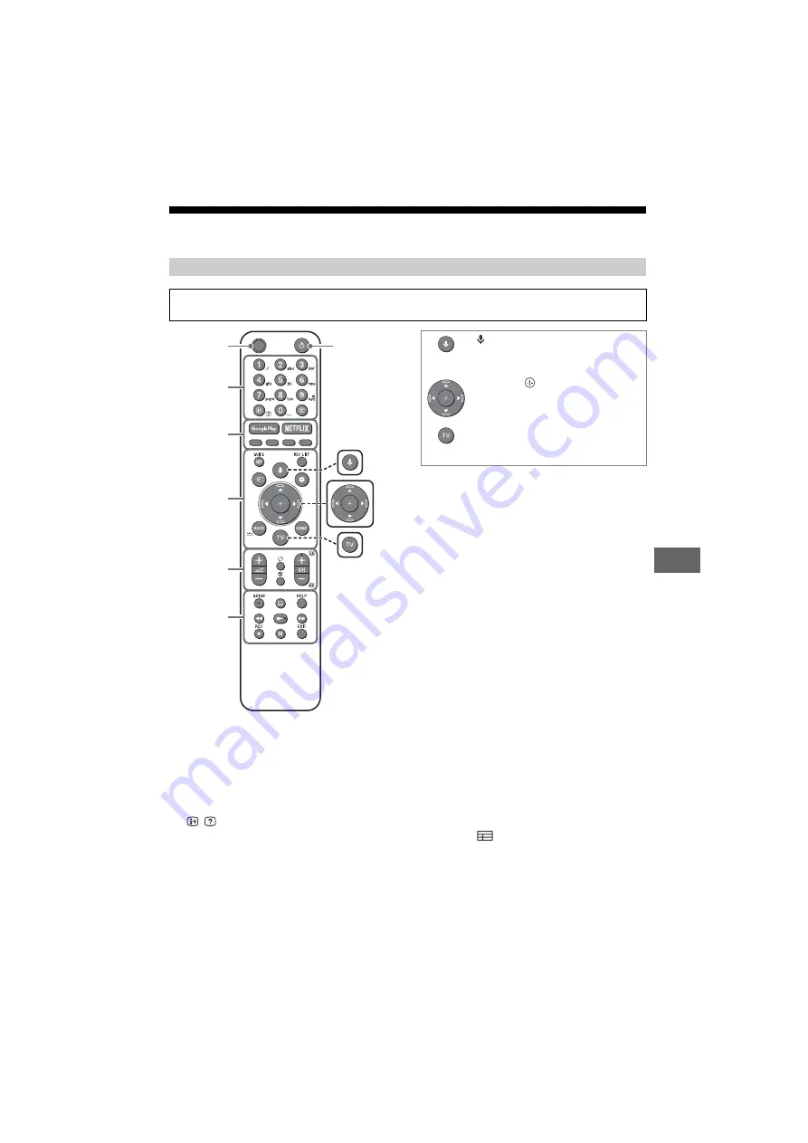 Sony BRAVIA KD-55XG85 Series Скачать руководство пользователя страница 117