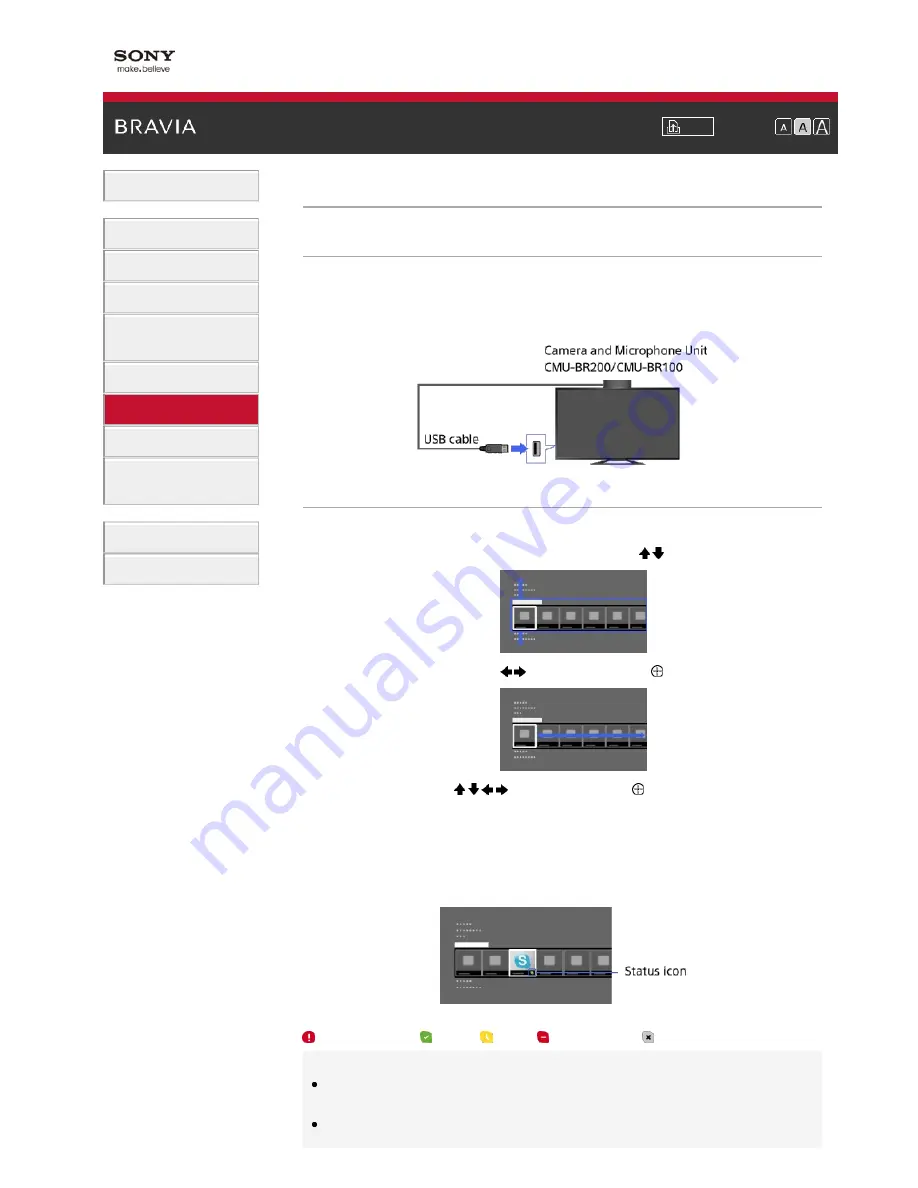 Sony Bravia KD-65X9005A I-Manual Download Page 112