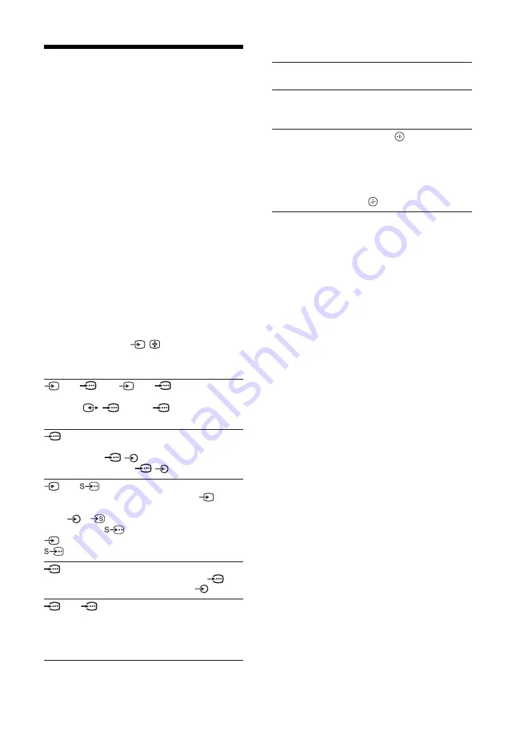 Sony Bravia KDF-50E2010 Operating Instructions Manual Download Page 58