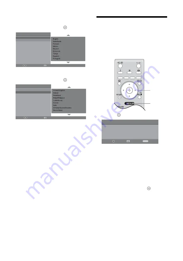 Sony Bravia KDL-15G2000 Operating Instructions Manual Download Page 76