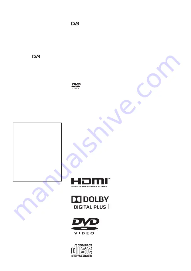 Sony Bravia KDL-22BX20D (French) Instruction & Operation Manual Download Page 2