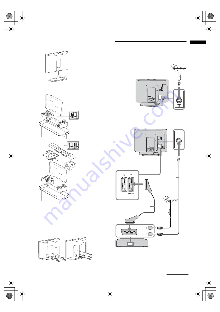 Sony Bravia KDL-26P30 Series Operating Instructions Manual Download Page 5