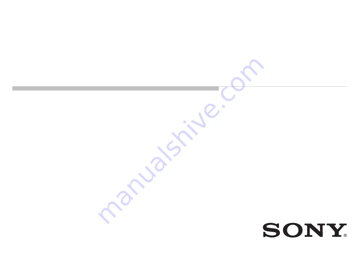 Sony BRAVIA KDL-32EX403 Скачать руководство пользователя страница 2