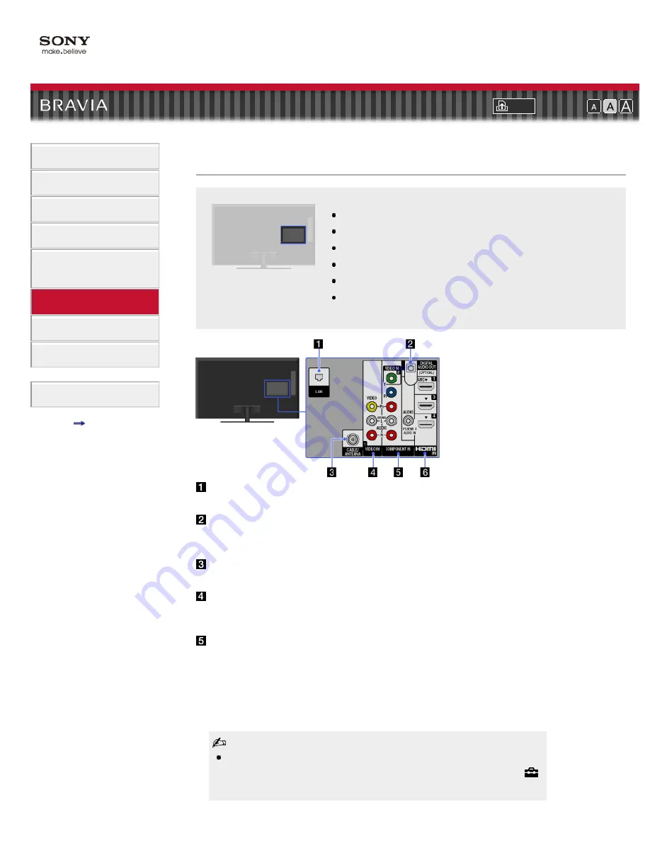 Sony Bravia KDL-32EX520 Скачать руководство пользователя страница 79