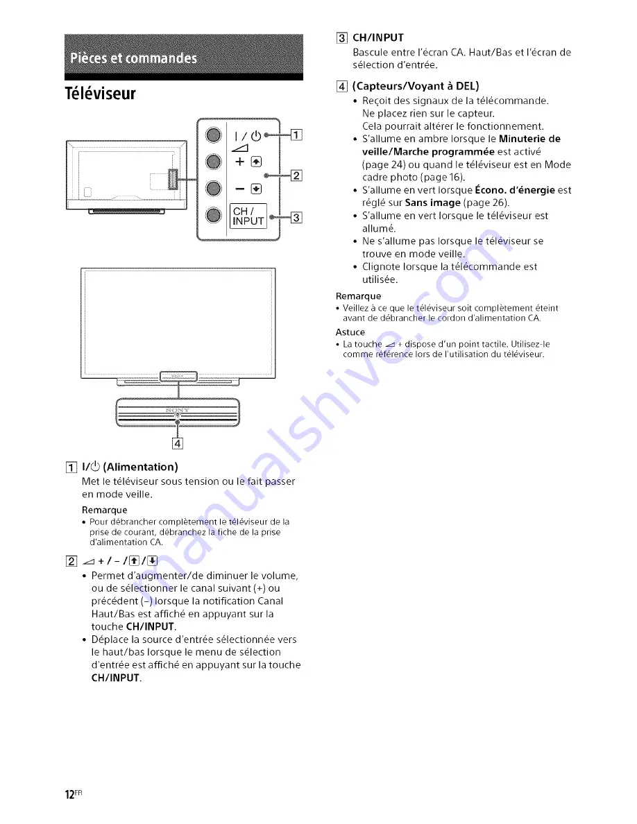 Sony Bravia KDL-32R30OB Скачать руководство пользователя страница 44