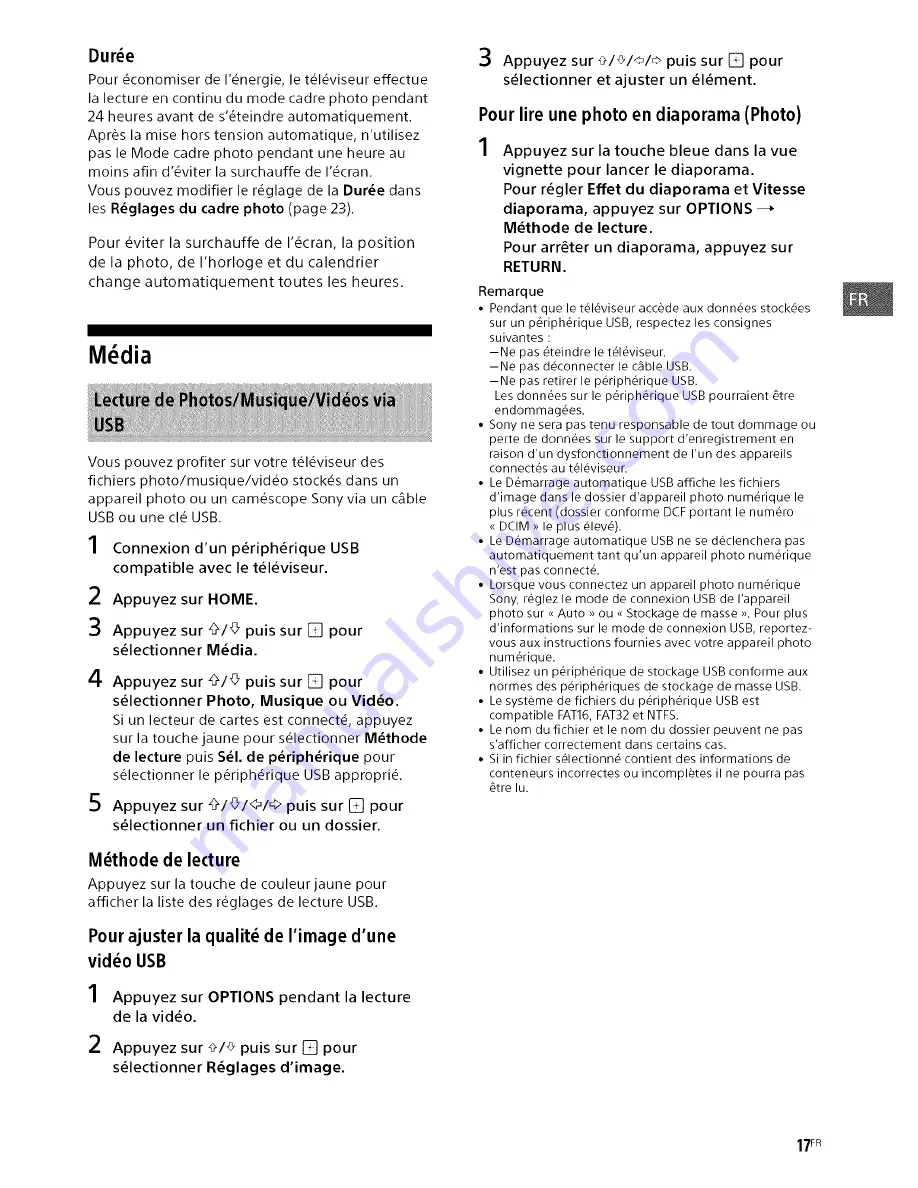 Sony Bravia KDL-32R30OB Operating Instructions Manual Download Page 49