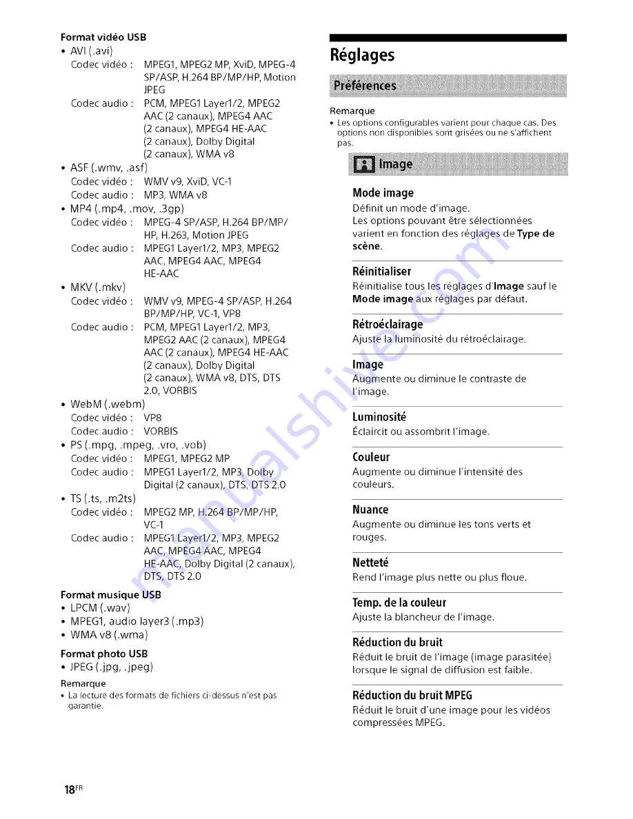 Sony Bravia KDL-32R30OB Operating Instructions Manual Download Page 50