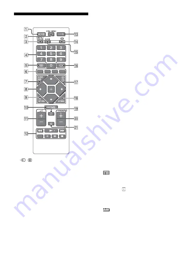 Sony BRAVIA KDL-32R41xB Quick Start Manual Download Page 10