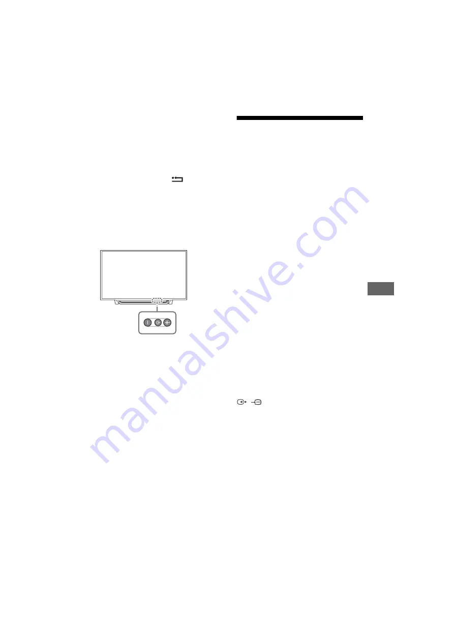 Sony BRAVIA KDL-32RD43 Series Operating Instructions Manual Download Page 35