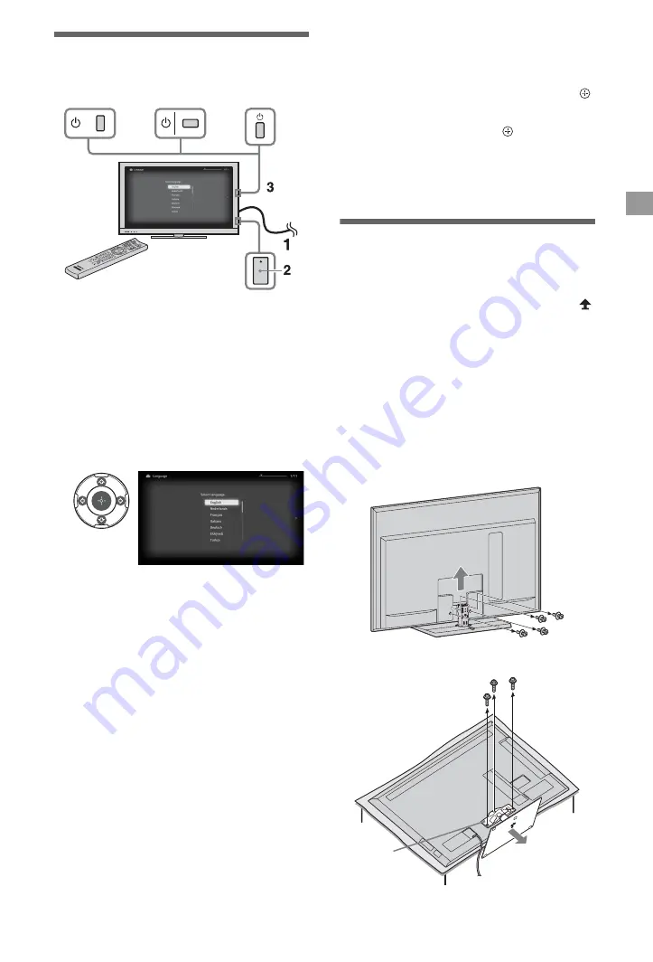 Sony BRAVIA KDL-40NX703 Operating Instructions Manual Download Page 9