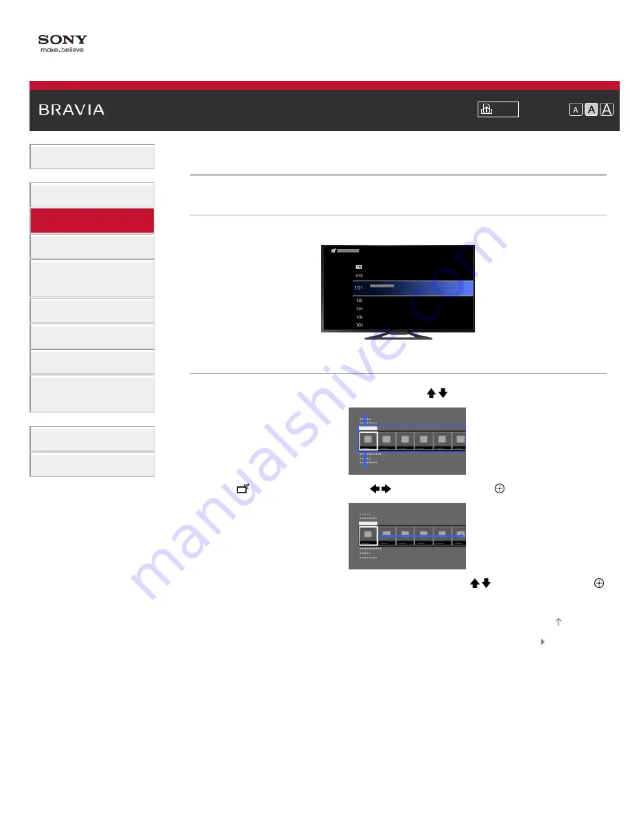 Sony Bravia KDL-42W800A I-Manual Download Page 48