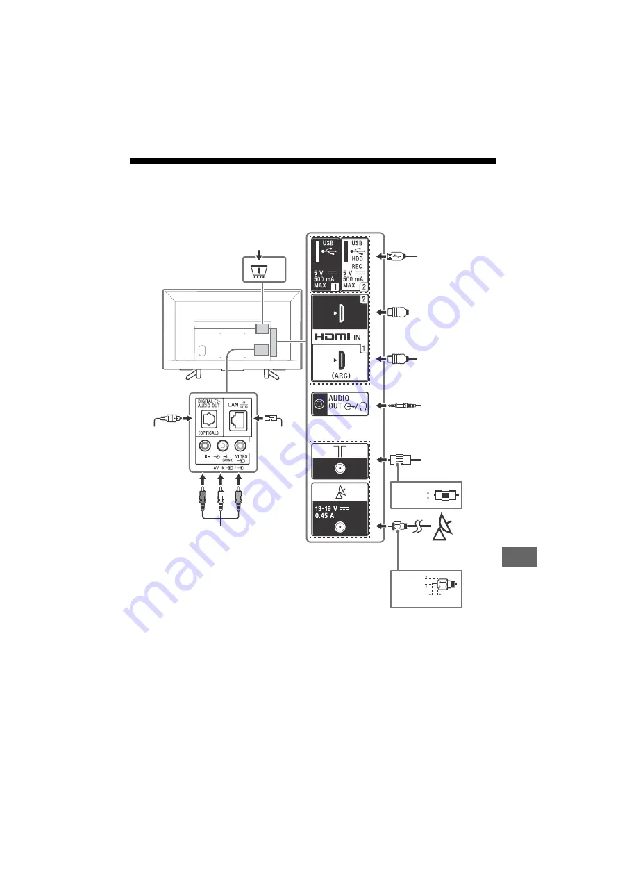 Sony Bravia  KDL-43WG6 Series Скачать руководство пользователя страница 167