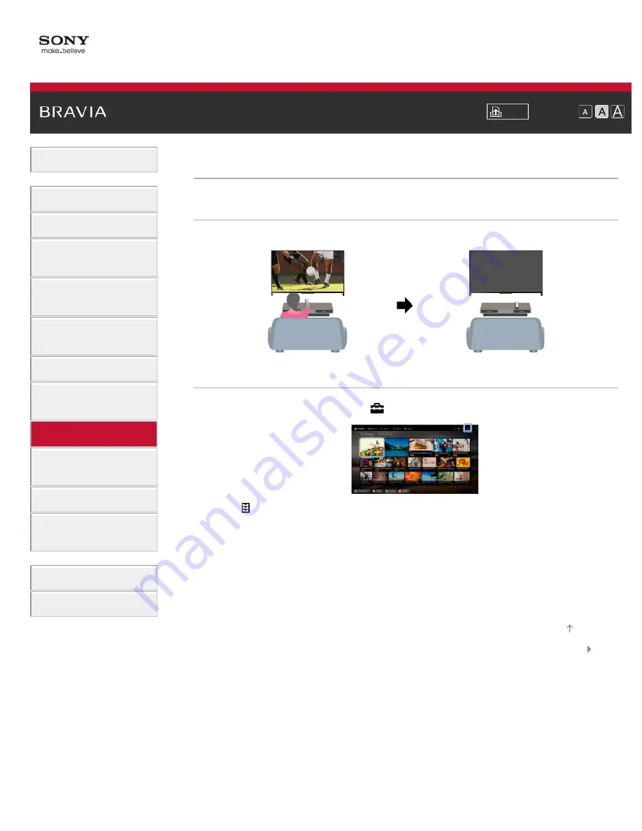 Sony BRAVIA KDL-50W805B User Manual Download Page 135