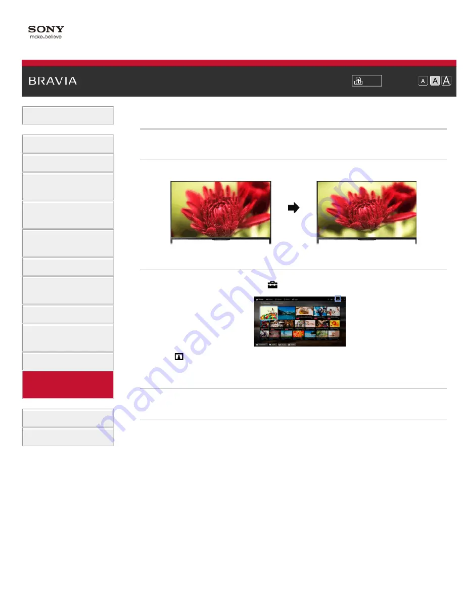 Sony BRAVIA KDL-50W805B Скачать руководство пользователя страница 163