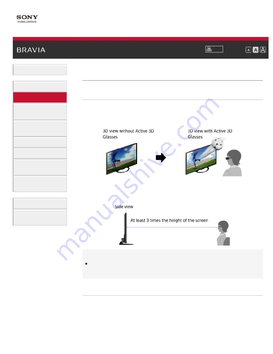 Sony Bravia KDL-65S990A Скачать руководство пользователя страница 34