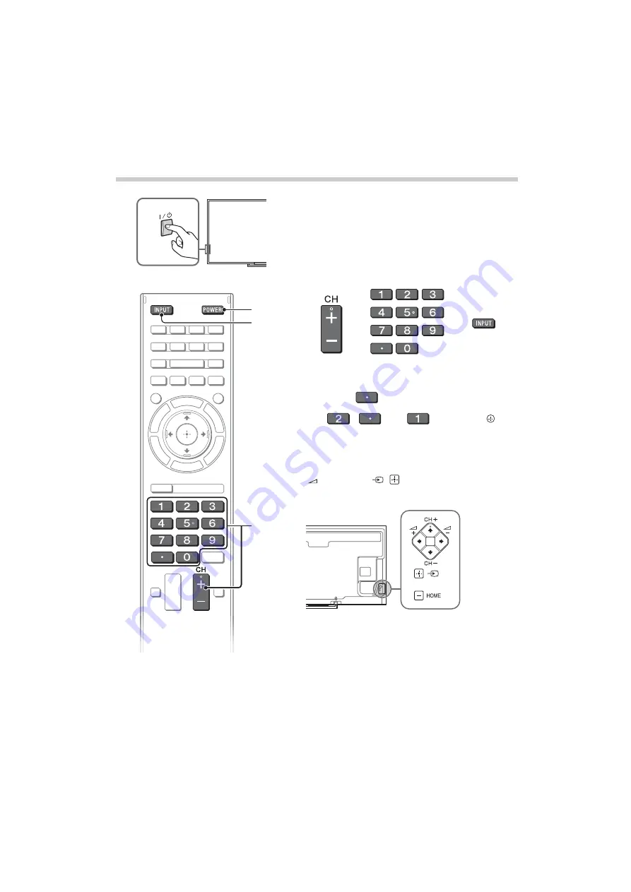 Sony Bravia KDL-65W850A Operating Instructions Manual Download Page 22