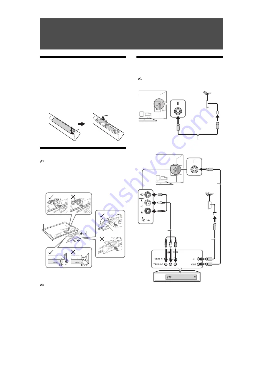 Sony Bravia KLV-22BX350 Скачать руководство пользователя страница 4