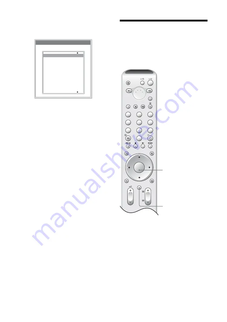 Sony BRAVIA KLV-W40A10E Operating Instructions Manual Download Page 14