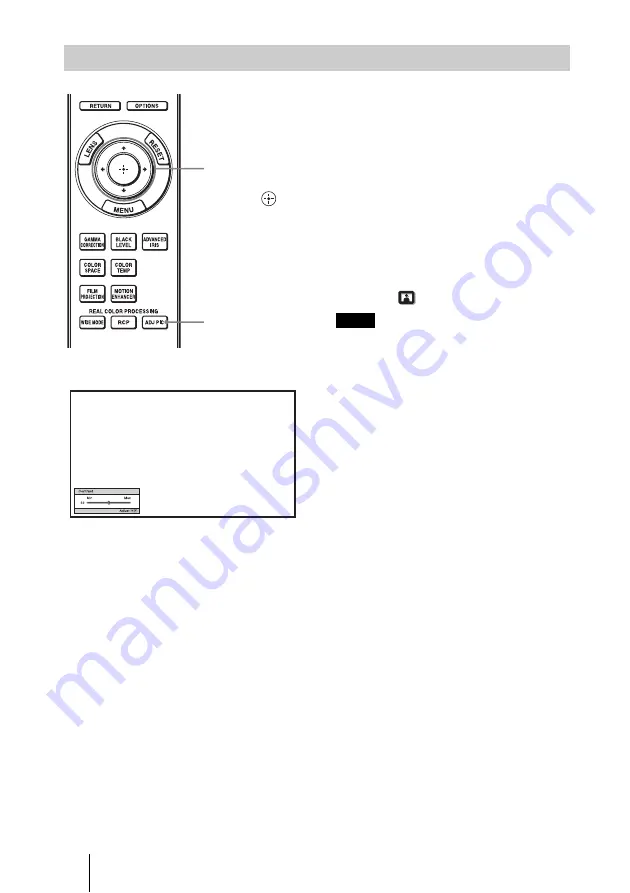 Sony BRAVIA VPL-VW90ES Operating Instructions Manual Download Page 44