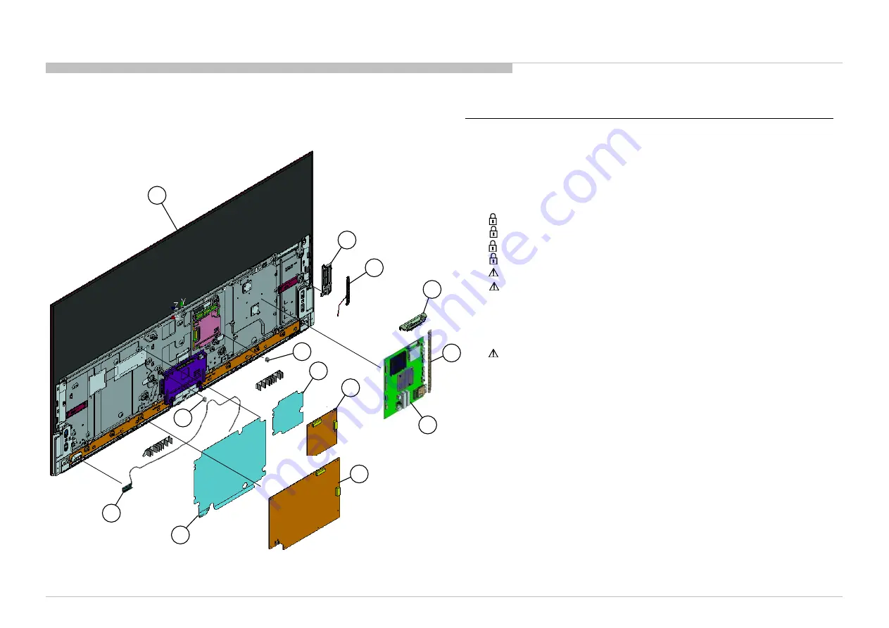 Sony Bravia XBR-55X900C Service Manual Download Page 176