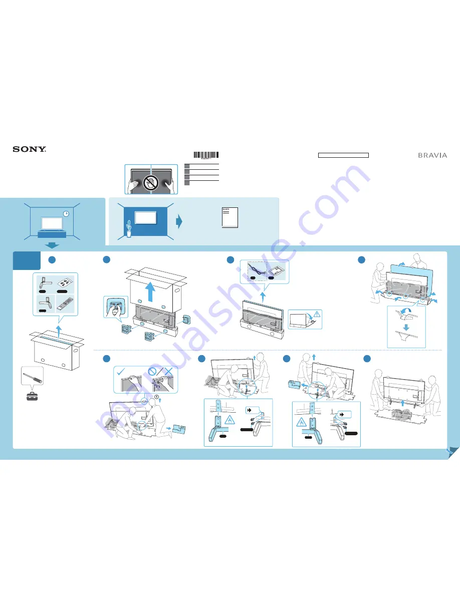 Sony BRAVIA XBR-65X850F Reference Manual Download Page 23