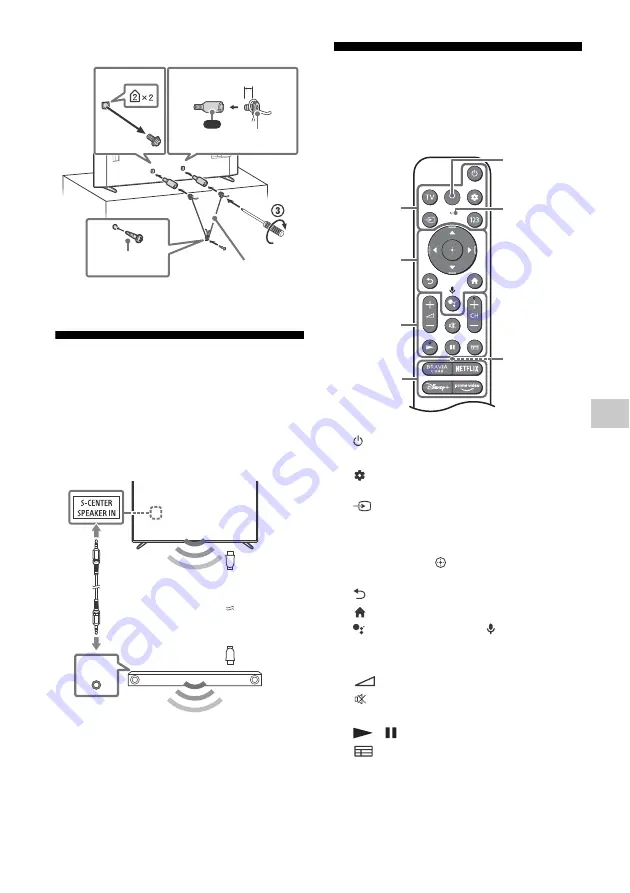 Sony BRAVIA XR 55X9 K Series Reference Manual Download Page 59