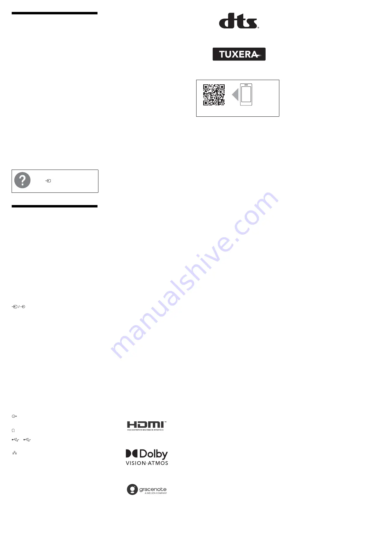 Sony BRAVIA XR Reference Manual Download Page 2