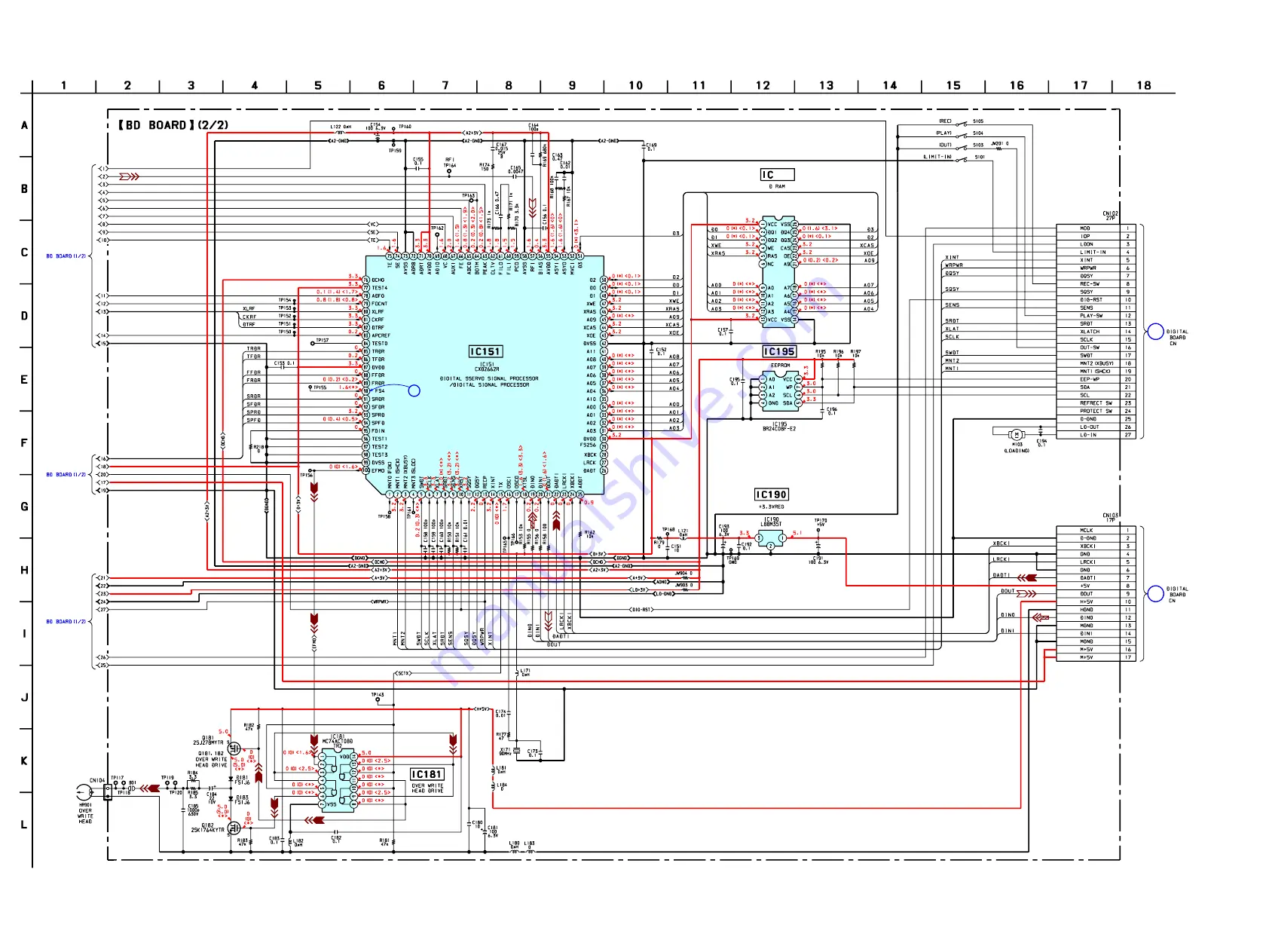 Sony BU-K4BD43 Service Manual Download Page 50