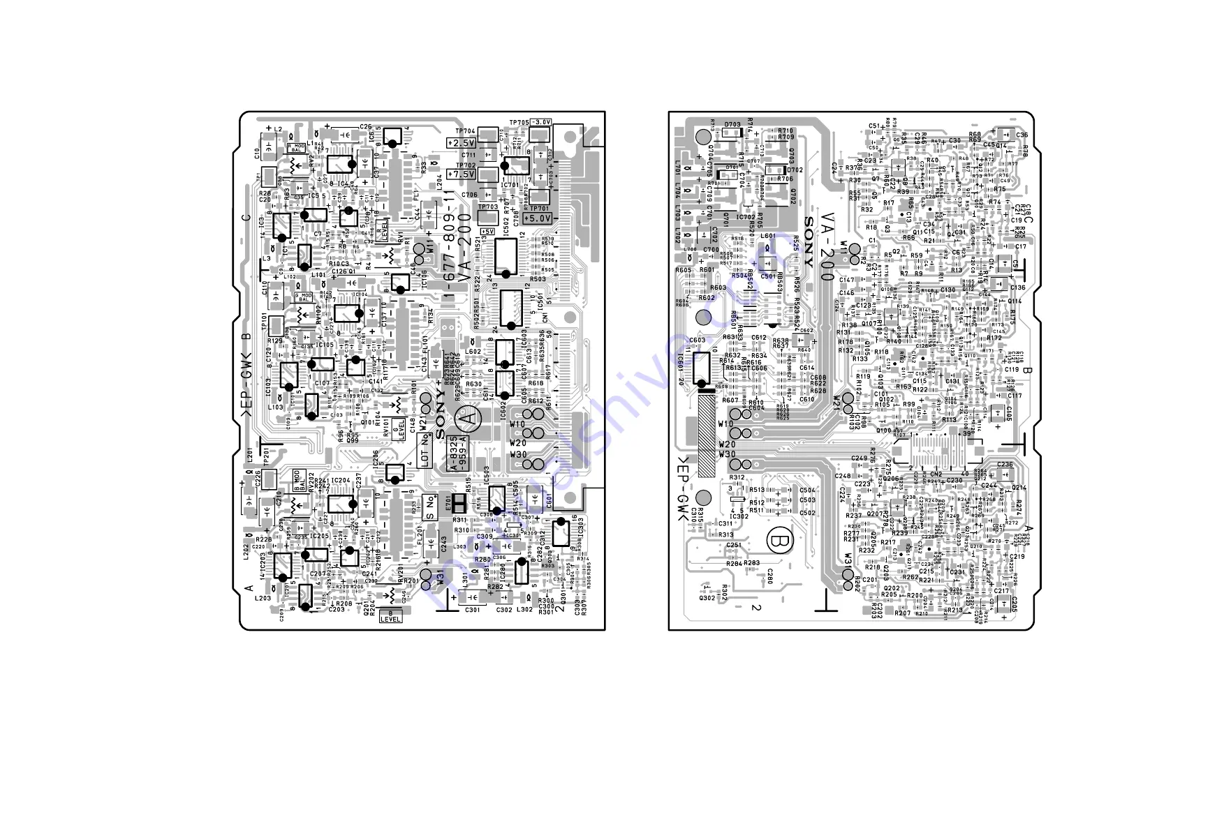 Sony BVP-9500WS Maintenance Manual Download Page 387