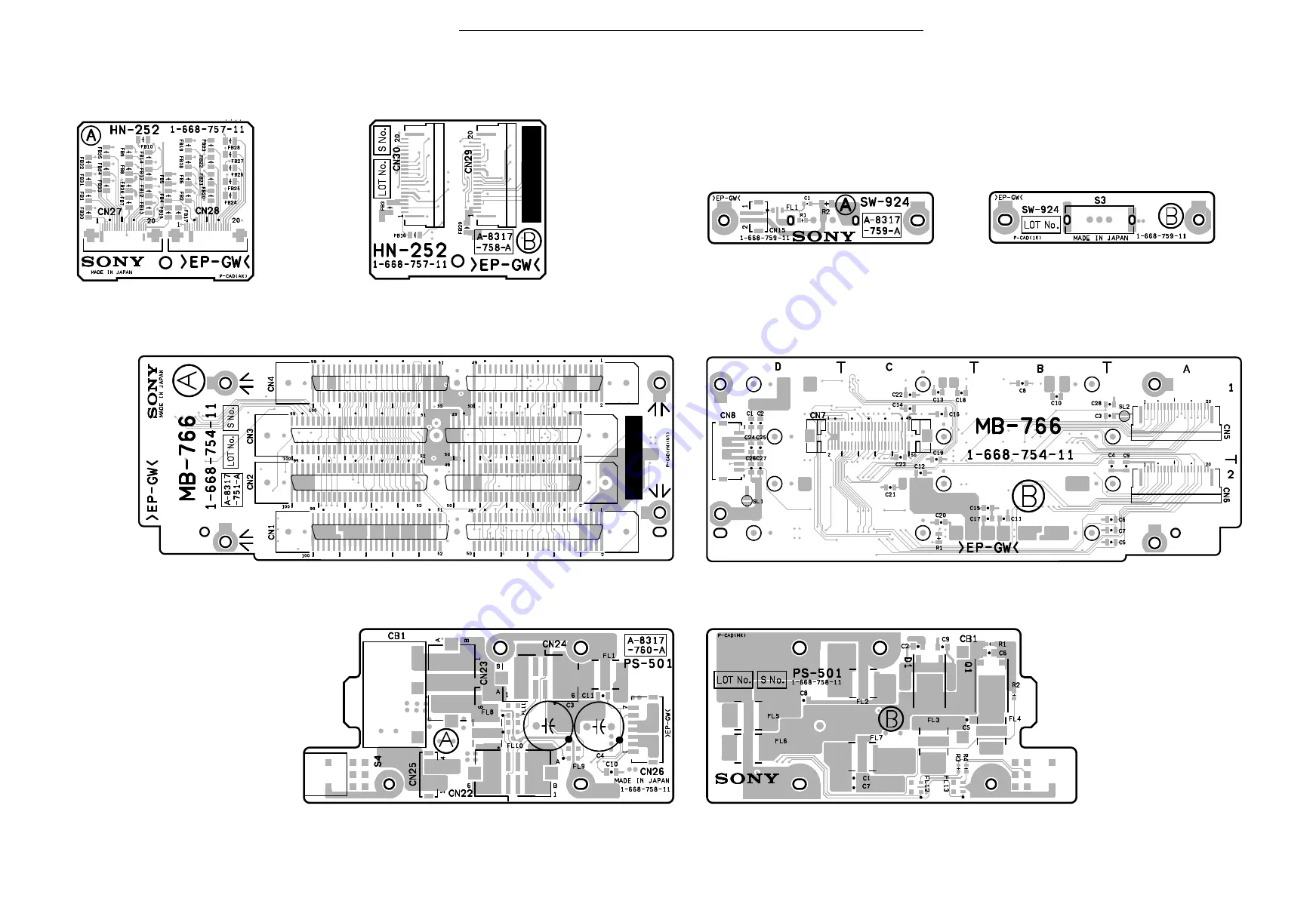 Sony CA-702 Maintenance Manual Download Page 153