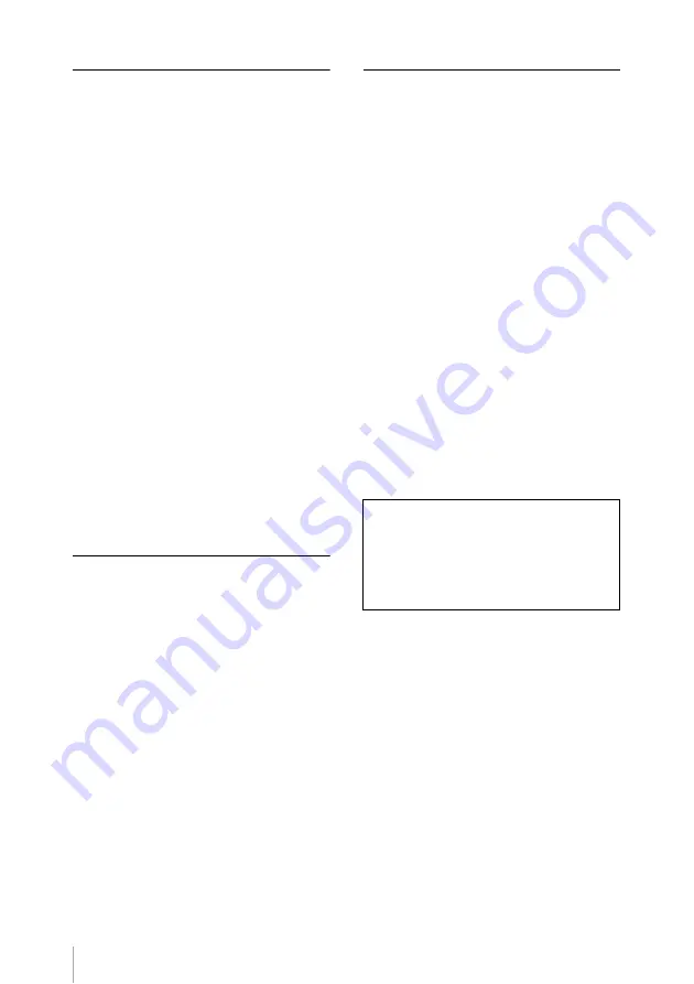 Sony CA-FB70 Operating Instructions Manual Download Page 26