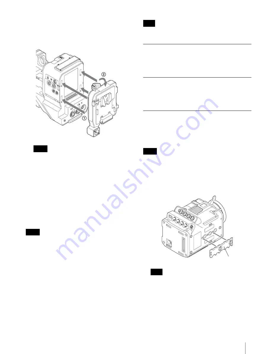 Sony CBK-55BK Operation Manual Download Page 37