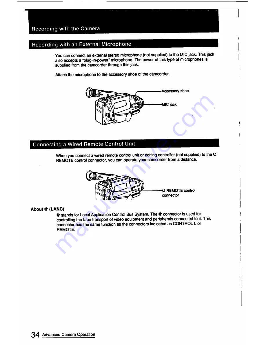 Sony CCD-FX511 Operation Manual Download Page 34