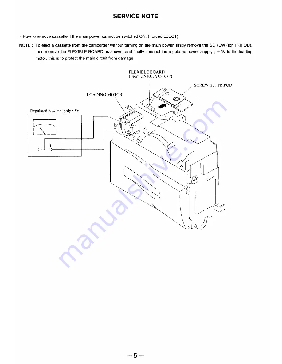 Sony CCD-TR330E Скачать руководство пользователя страница 5