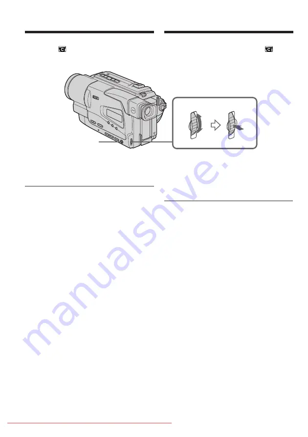 Sony CCD-TR618E Скачать руководство пользователя страница 40