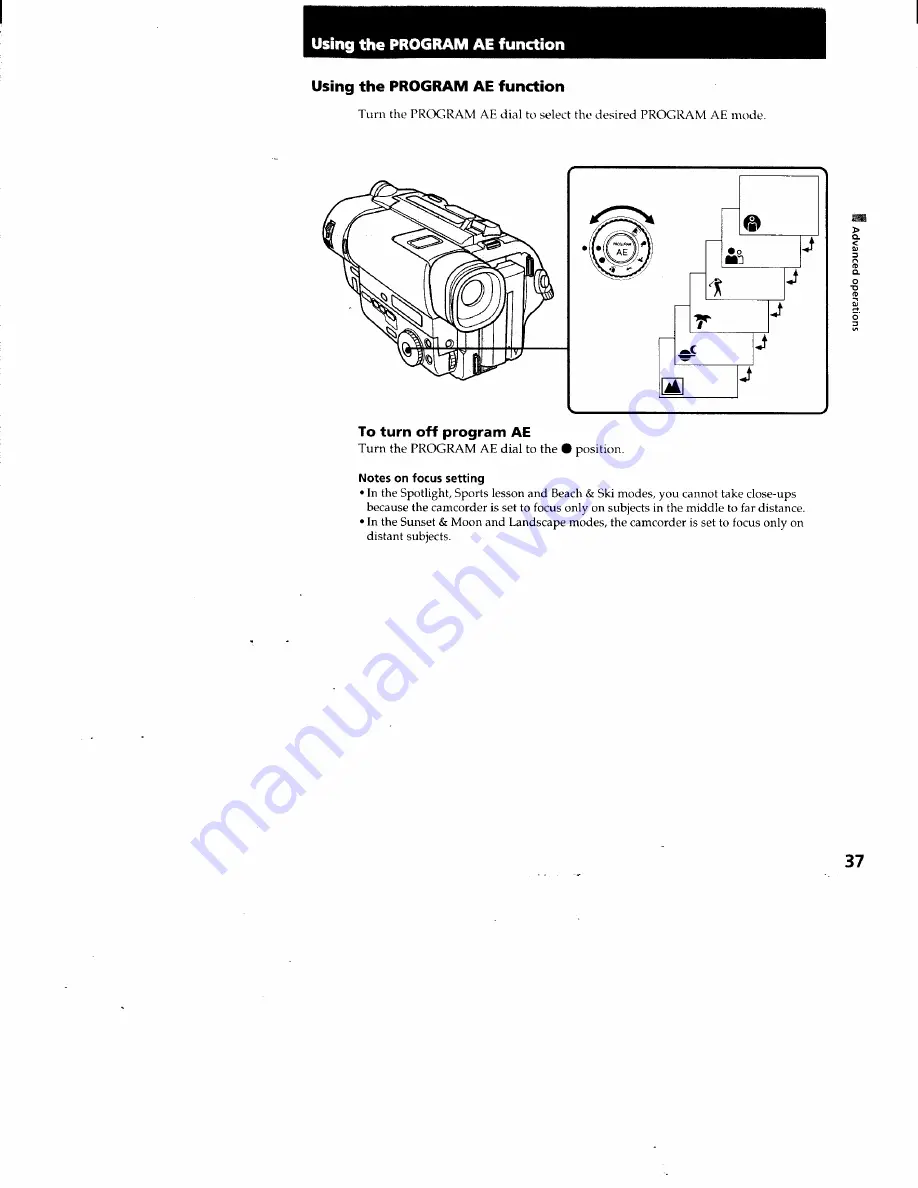 Sony CCD-TR940 - Video Camera Recorder Hi8&trade Operating Instructions Manual Download Page 35