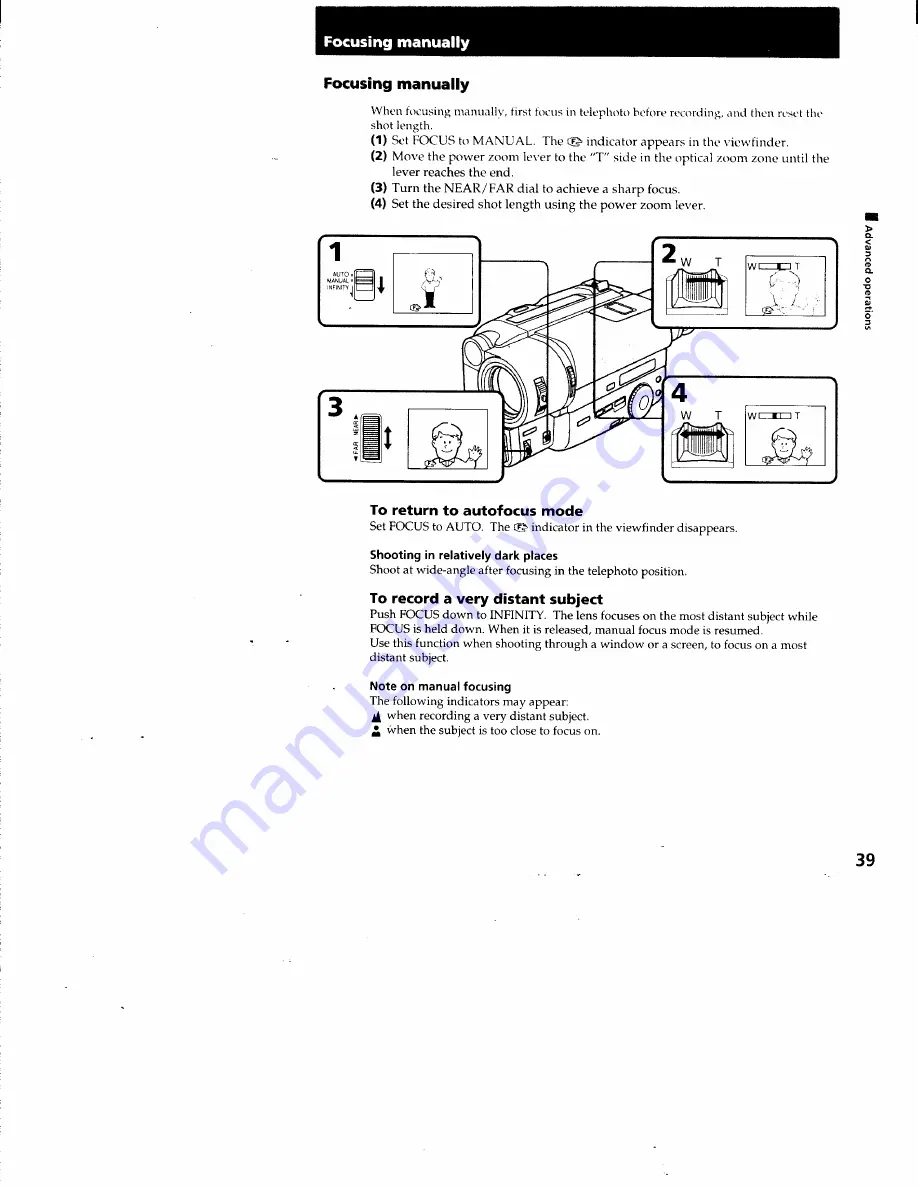 Sony CCD-TR940 - Video Camera Recorder Hi8&trade Operating Instructions Manual Download Page 37