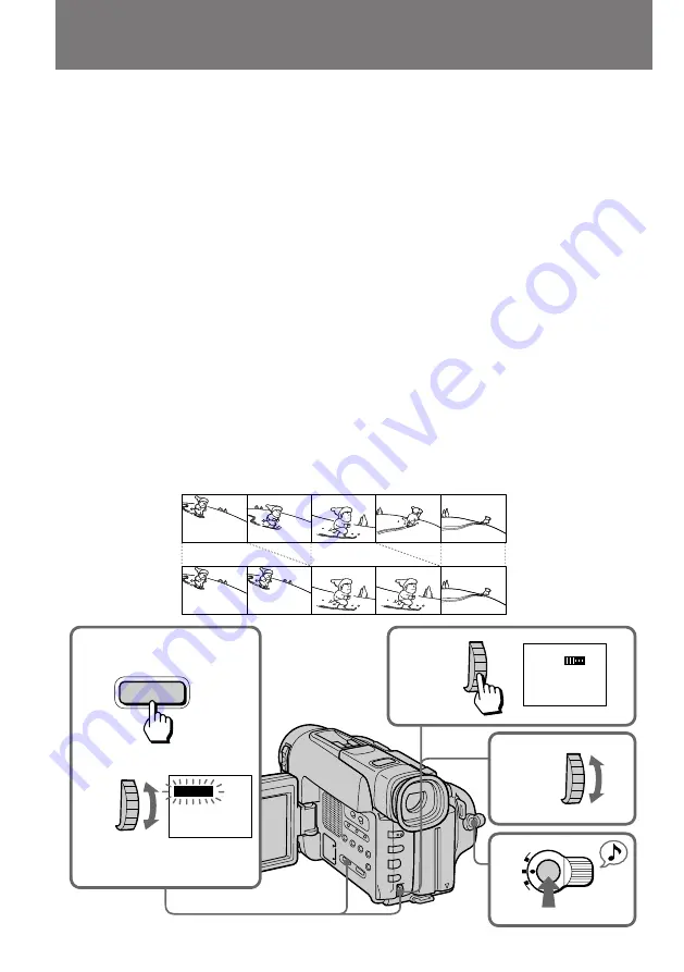 Sony CCD TRV 94 E Operating Instructions Manual Download Page 50