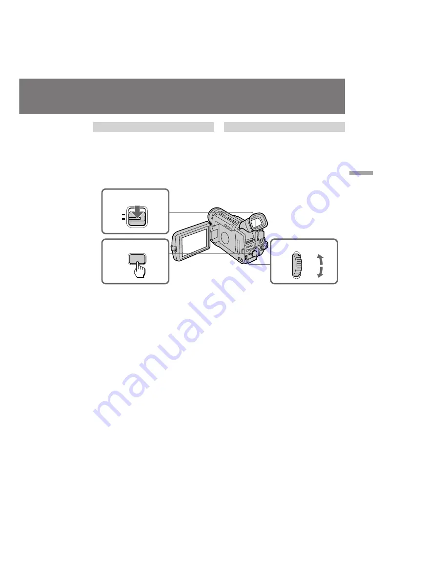 Sony CCD-TRV101 Operating Instructions (English - Espanol) Operating Instructions Manual Download Page 59