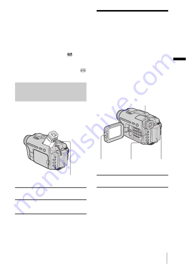 Sony CCD-TRV128 Скачать руководство пользователя страница 17