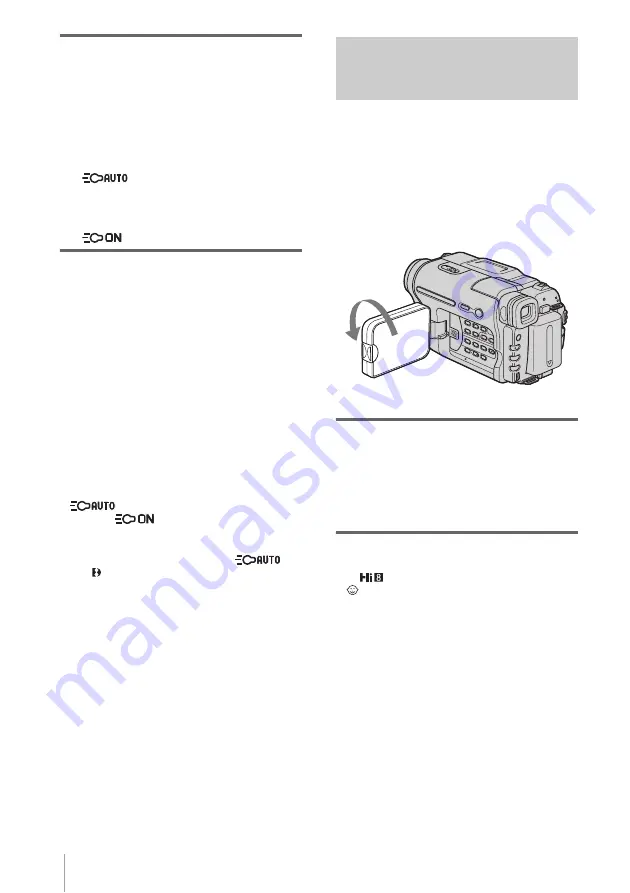 Sony CCD-TRV128 (Spanish) Guia De Operacion Download Page 24