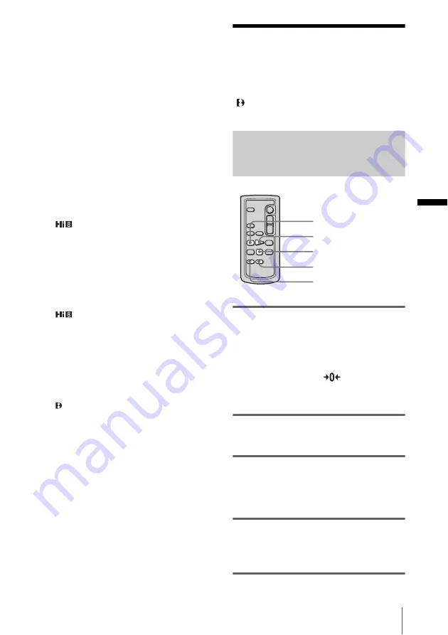 Sony CCD-TRV128 (Spanish) Guia De Operacion Download Page 41