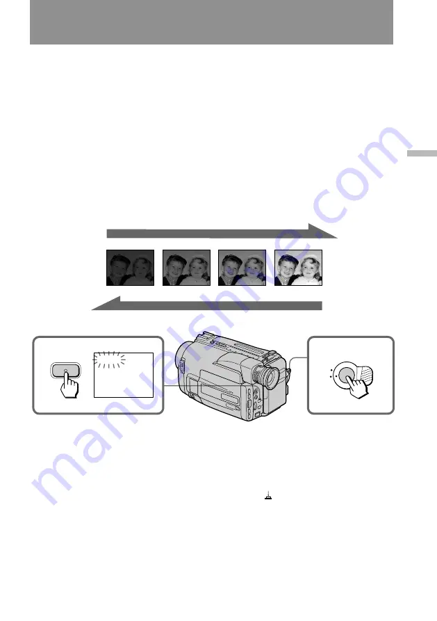 Sony CCD-TRV312 Operating Instructions  (primary manual) Operating Instructions Manual Download Page 31