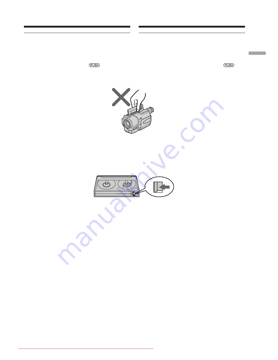 Sony CCD-TRV49E Operating Instructions Manual Download Page 25