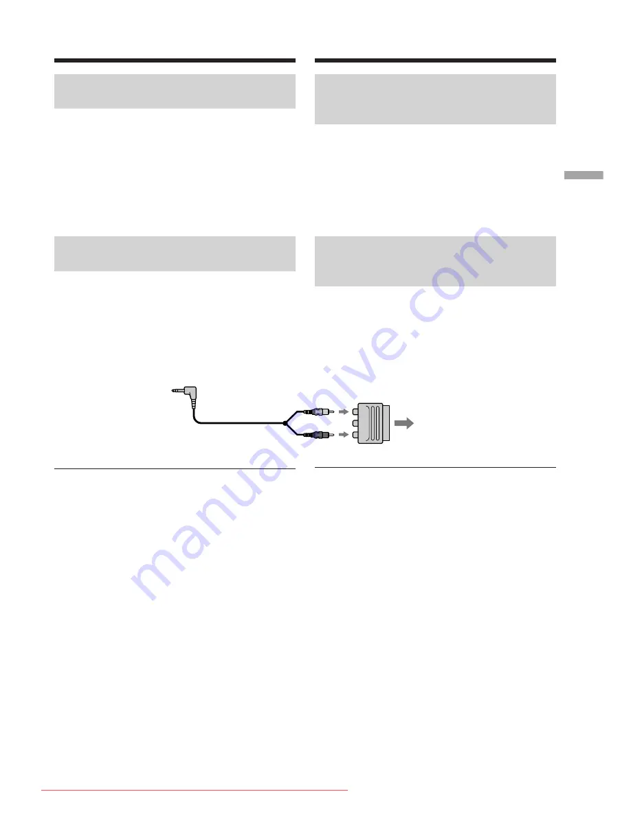 Sony CCD-TRV49E Скачать руководство пользователя страница 43